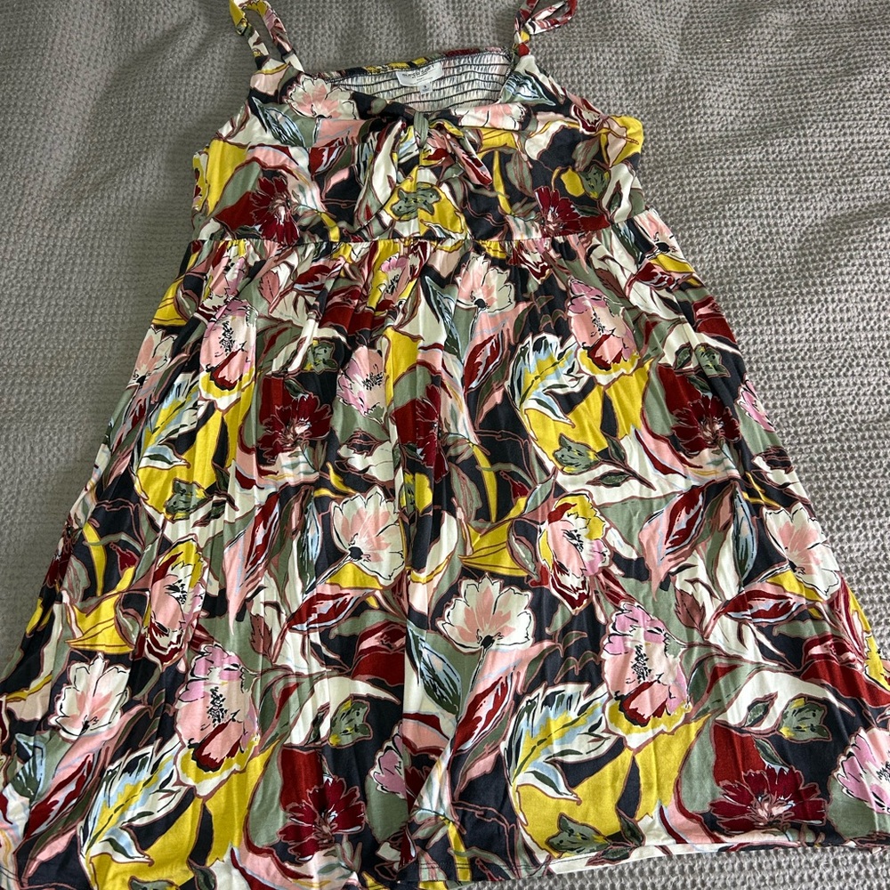 Torrid Multicolor Floral Knit Dress